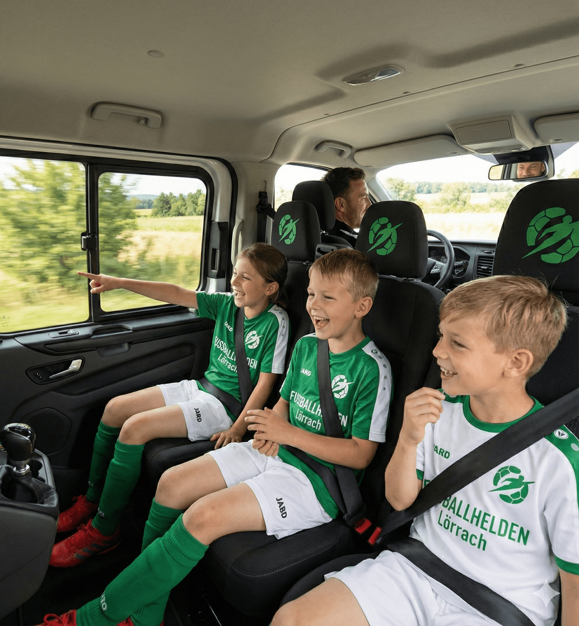 Helden-Shuttle Lörrach – Kinder fahren gemeinsam und sicher zum Fußballtraining