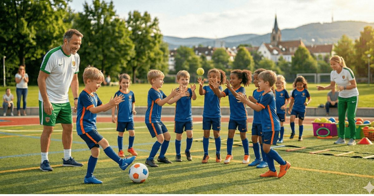Fussballhelden Club-Gruppe – Polysportives Koordinations- und Athletiktraining für Kinder in Lörrach