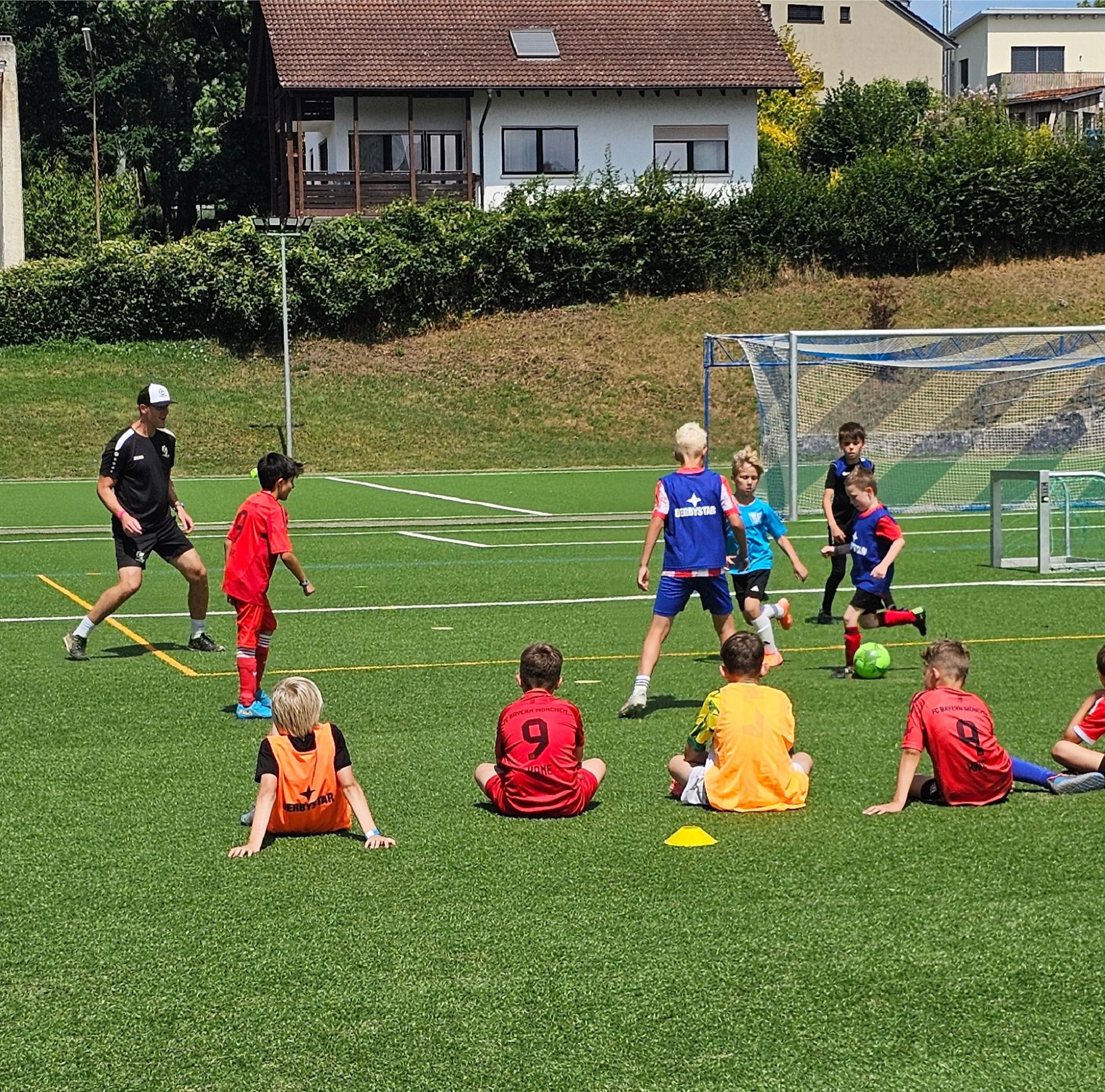 Fussballhelden Feriencamp Action