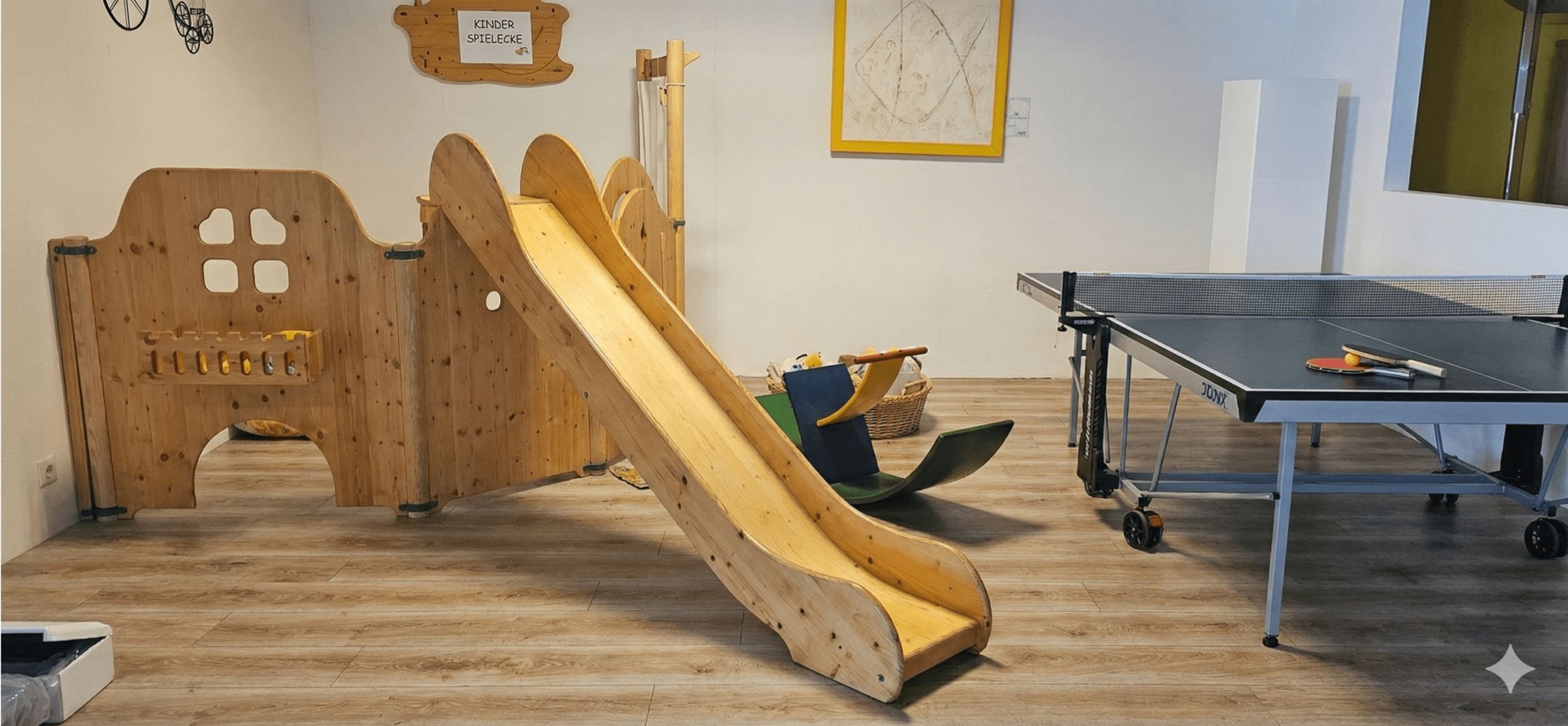 Tobeecke mit Rutsche beim Kindergeburtstag in Lörrach – Spaß für Geschwister